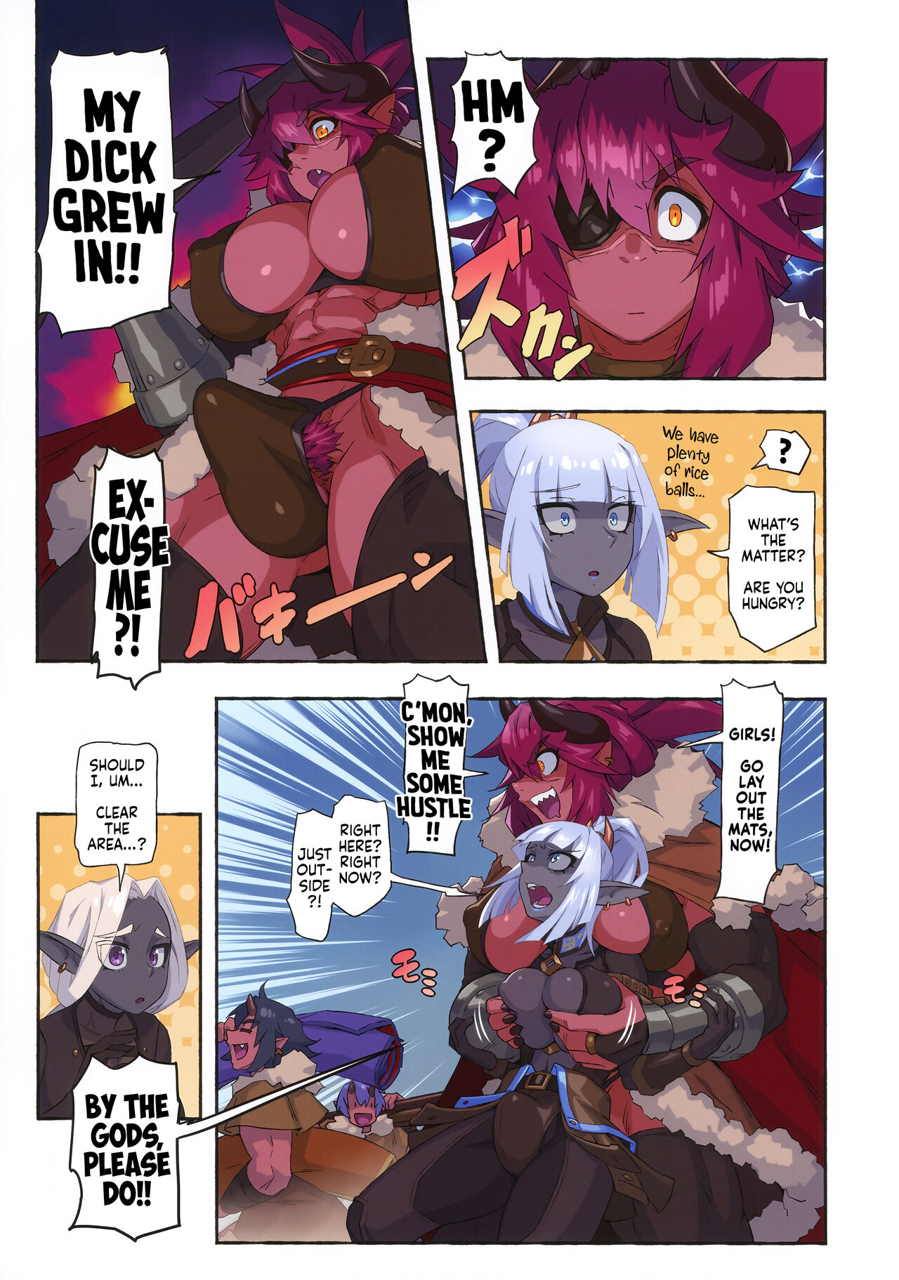 Ogre tai Dark Elf III | Ogre Vs Dark Elf 3 page 9 full