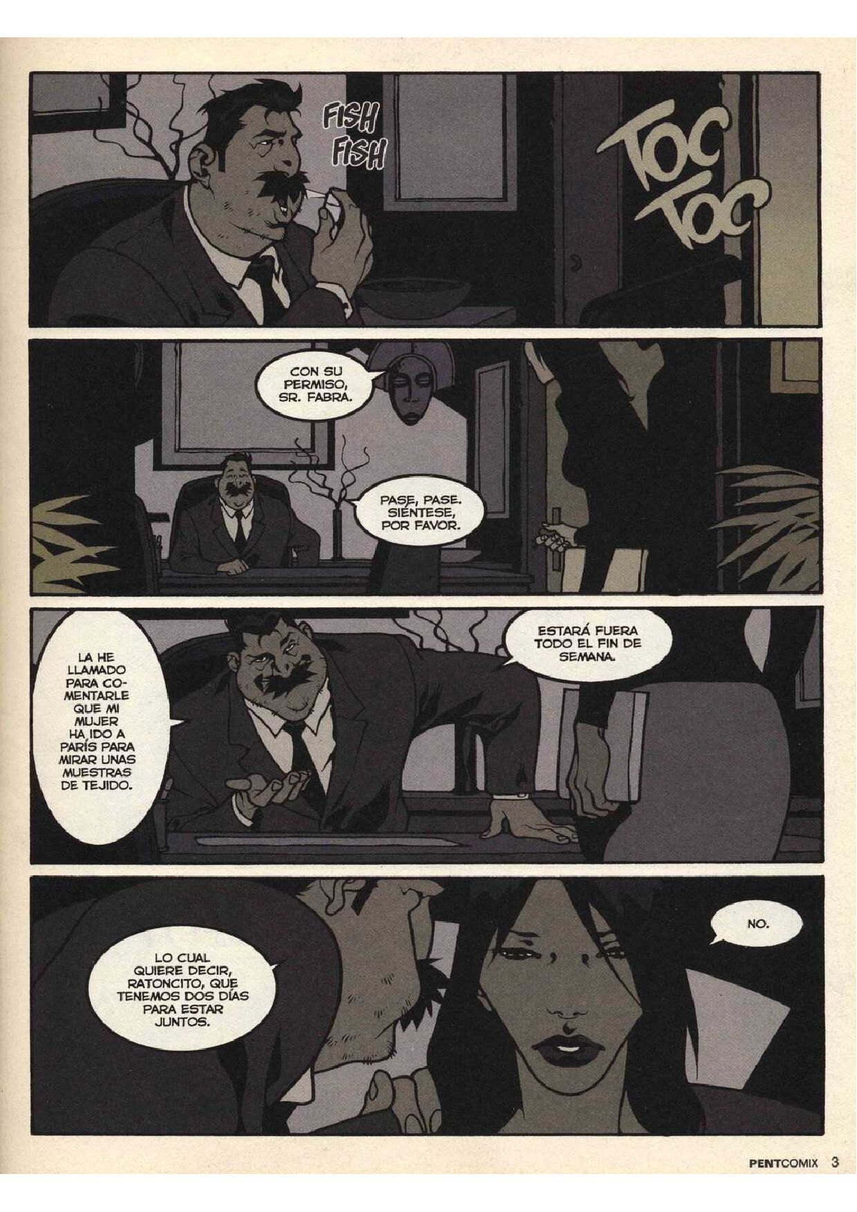 Penthouse Comix #51 page 3 full