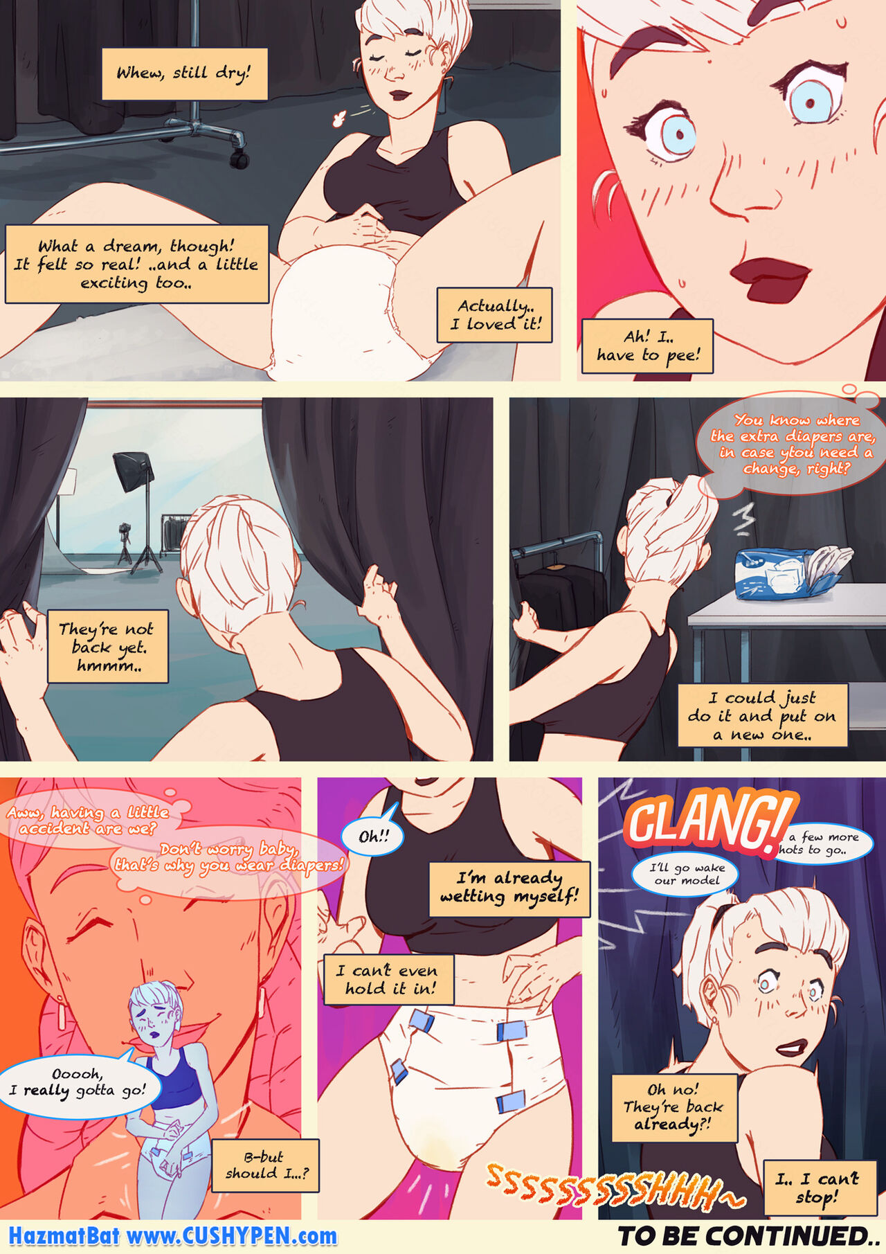 Artist - HazmatBat / Aimée Girl On Film - COMIC page 10 full