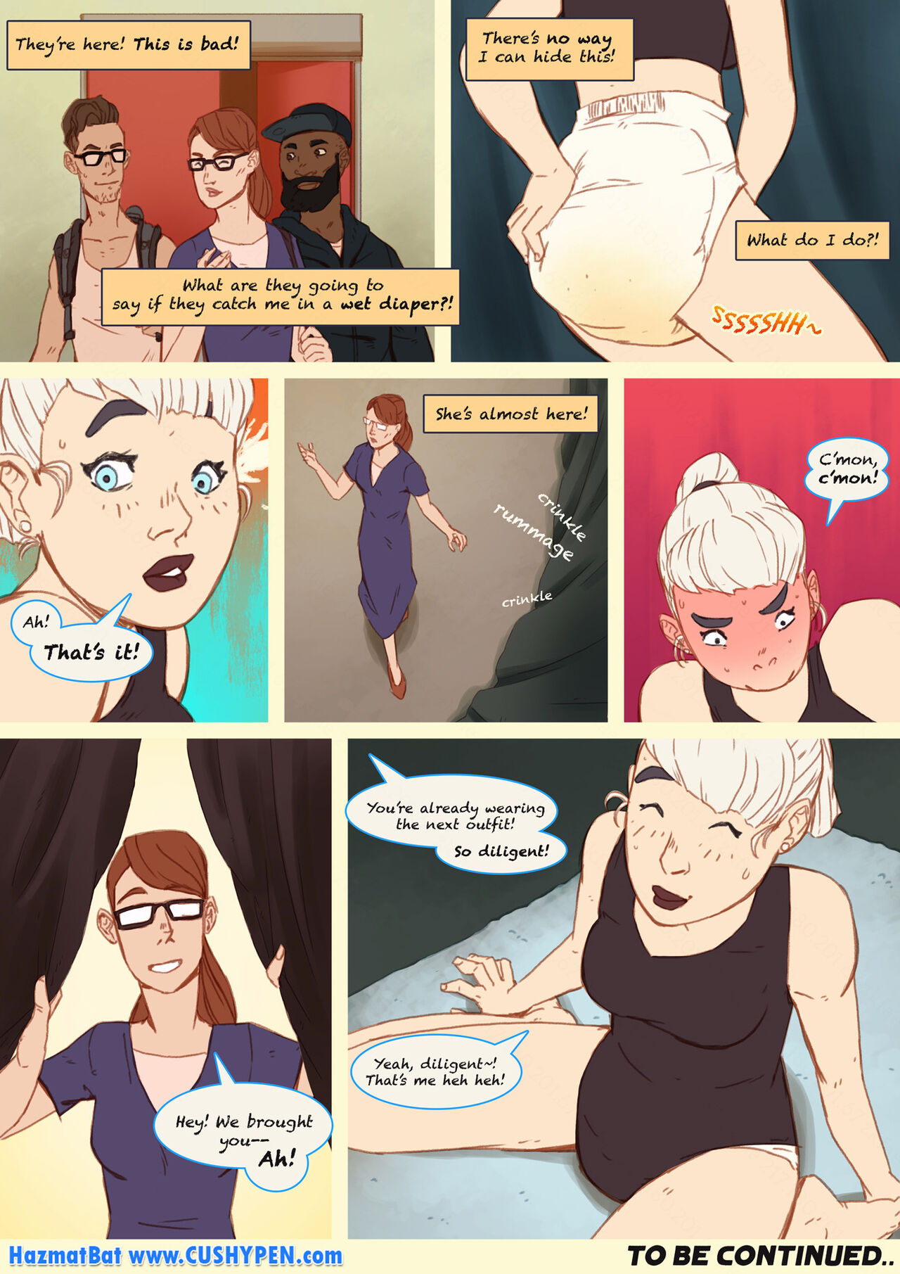 Artist - HazmatBat / Aimée Girl On Film - COMIC page 11 full