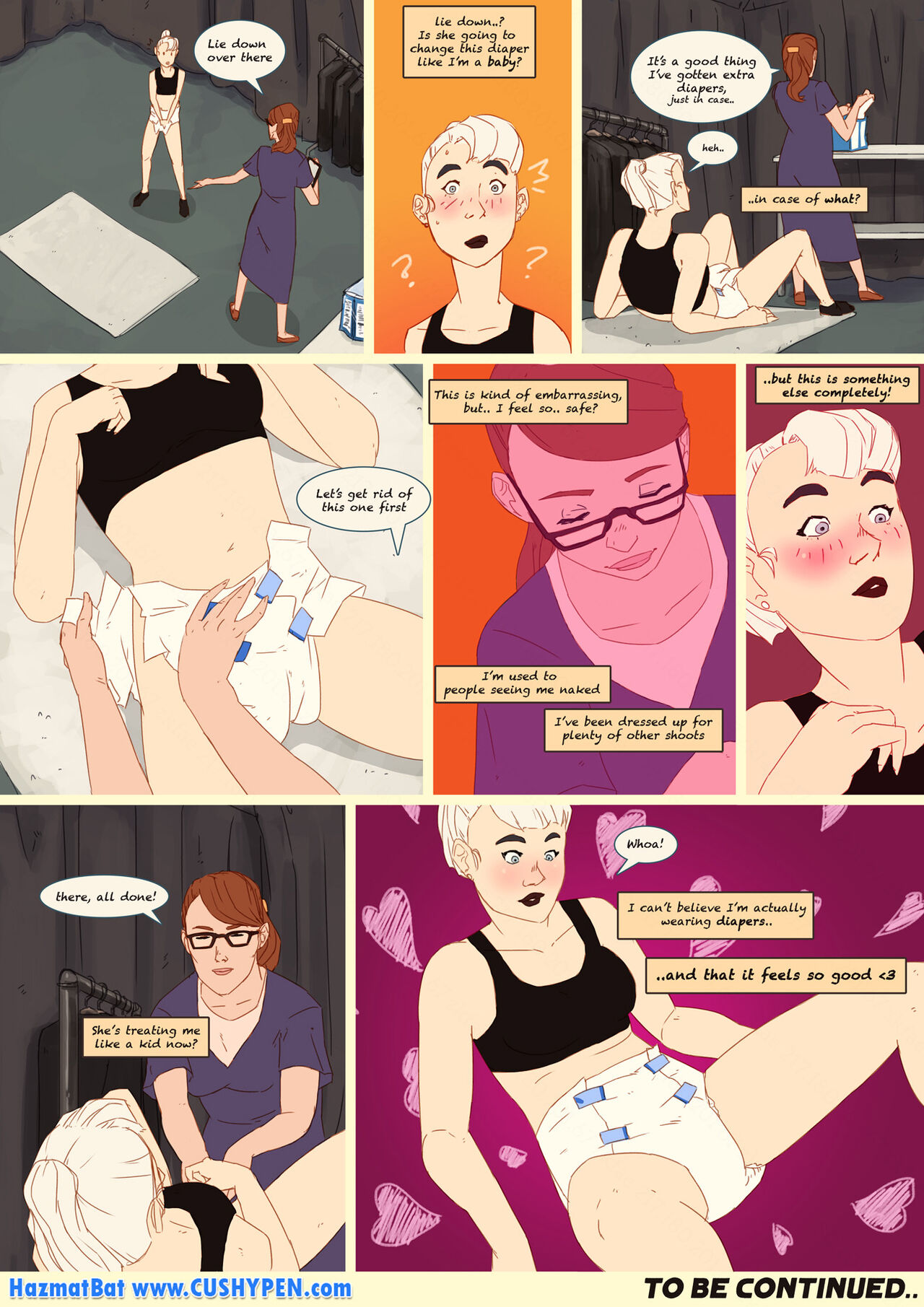 Artist - HazmatBat / Aimée Girl On Film - COMIC page 4 full