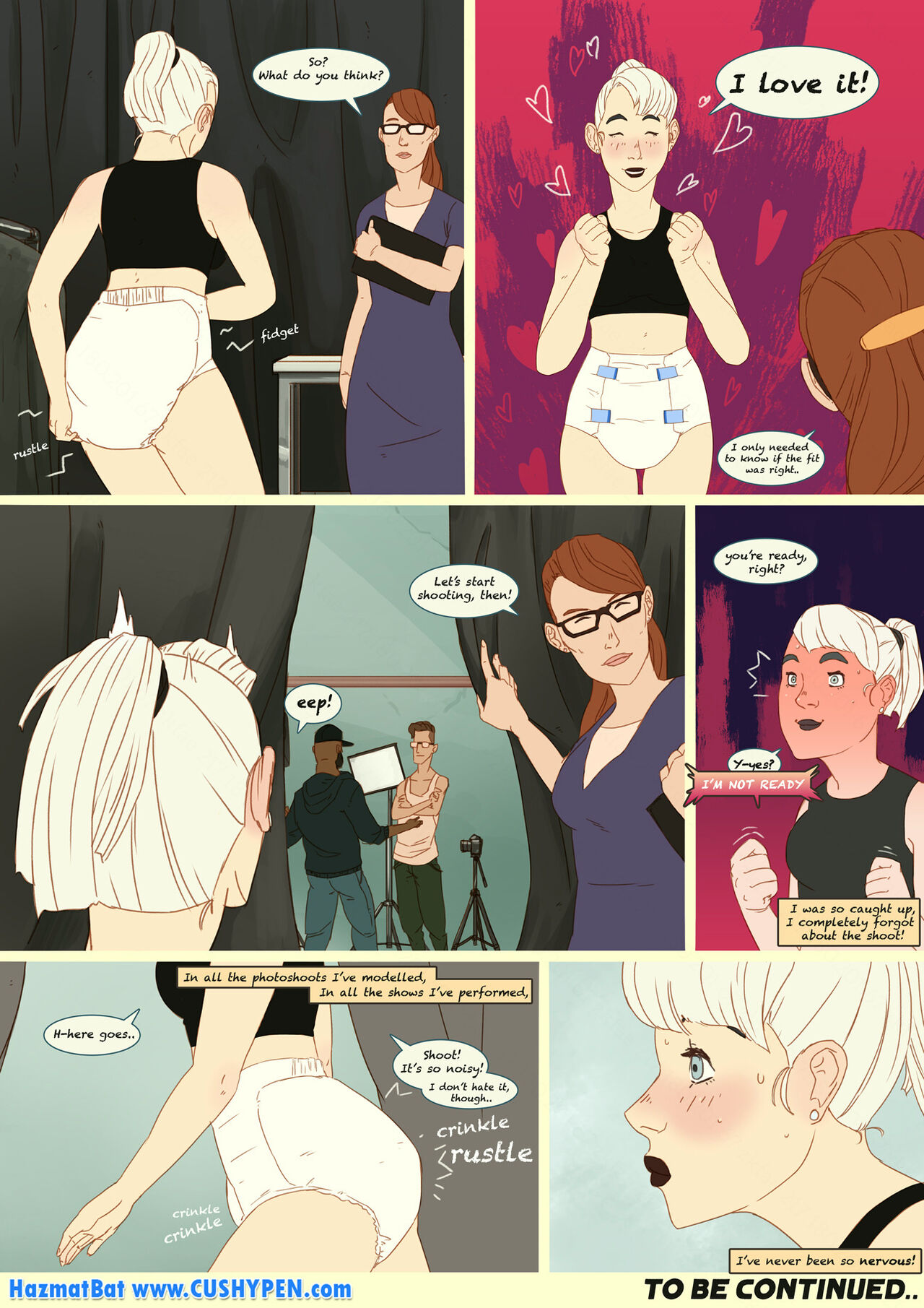 Artist - HazmatBat / Aimée Girl On Film - COMIC page 5 full