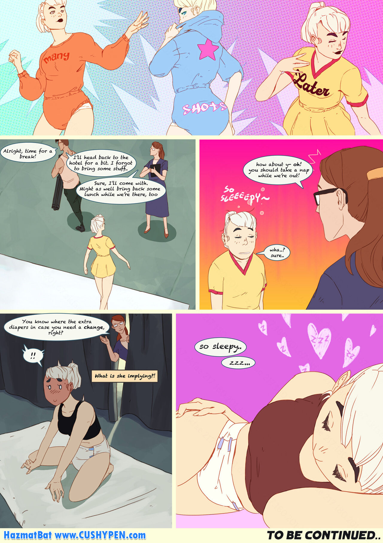 Artist - HazmatBat / Aimée Girl On Film - COMIC page 7 full
