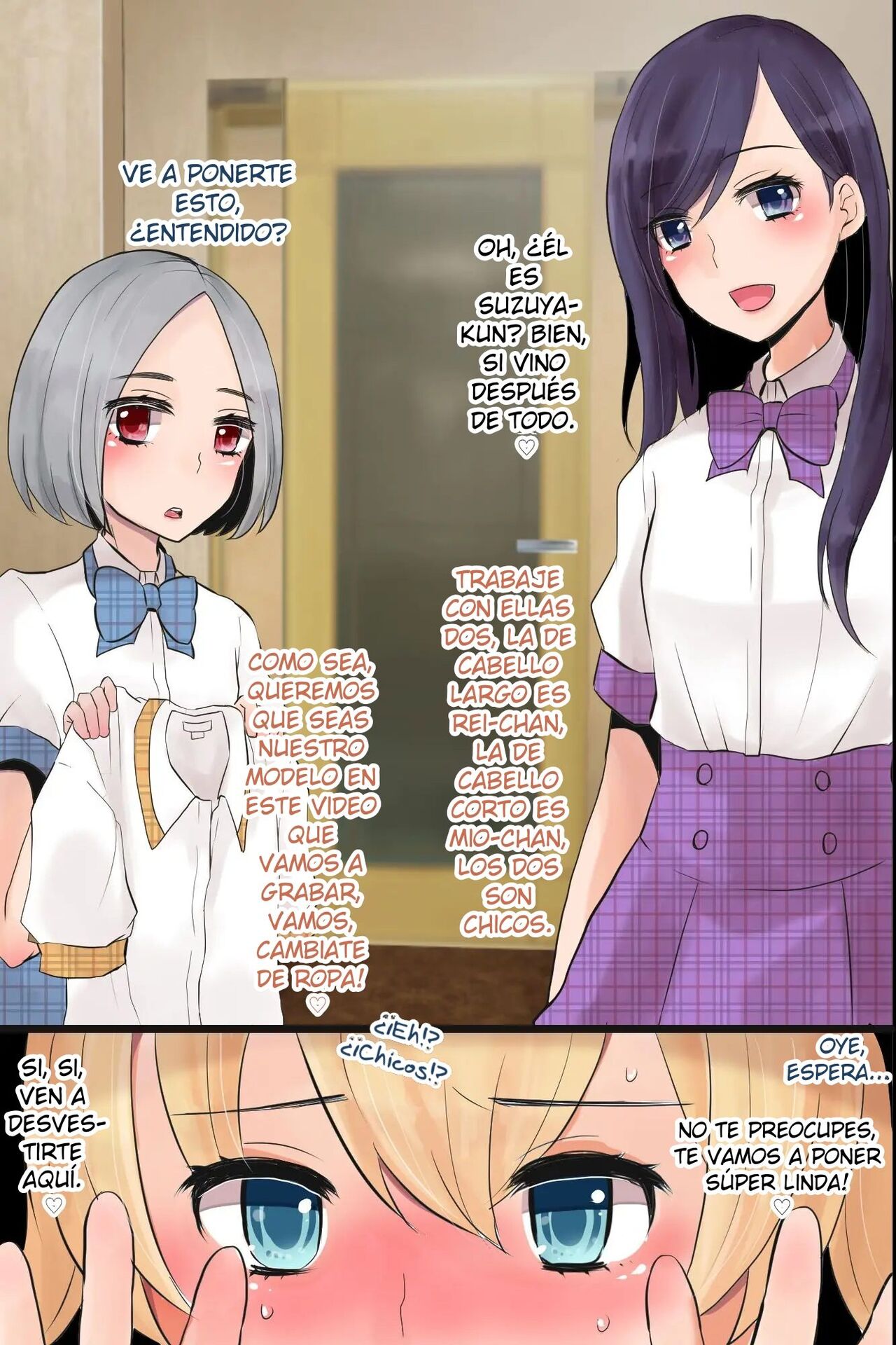 Mesuochi! Rankou Satsueikai ~Boku Otoko na no ni Kanjichau...!~ | FEMINIZACION! Grabación de orgias! page 6 full