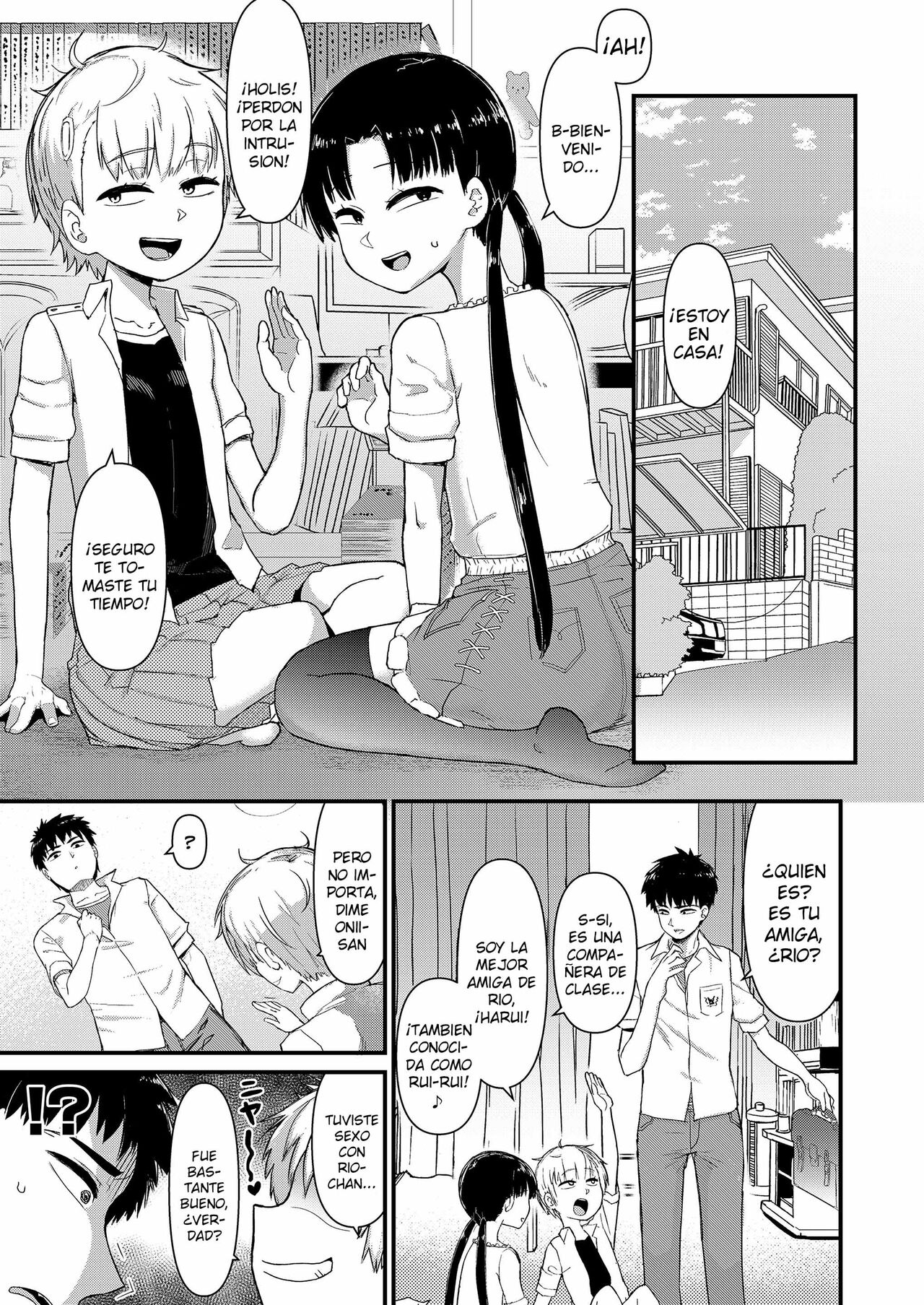 Kyoudai Palpitation 1 | Sibling Palpitation Chapter 1 page 9 full