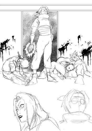 Tsunade has a Bad Time (Snuff, Sketches and Doodles) cover