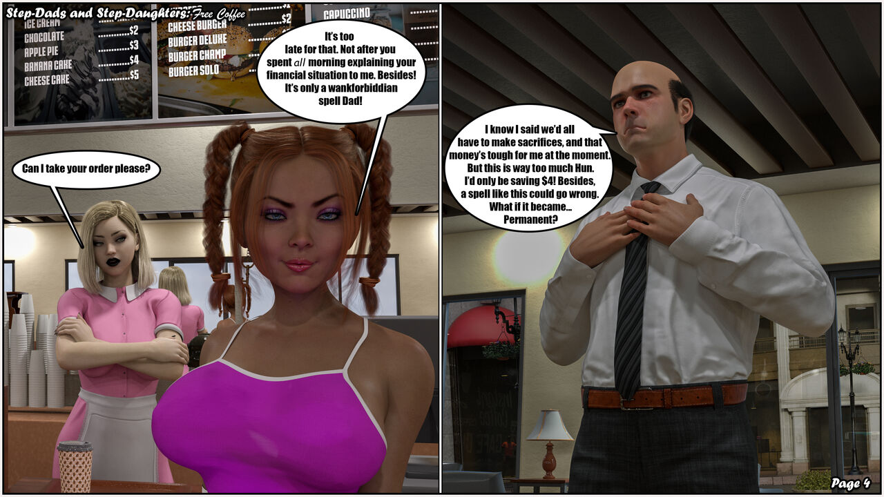 Step-dads and Step-Daughters: Free Coffee - Part 1 page 5 full