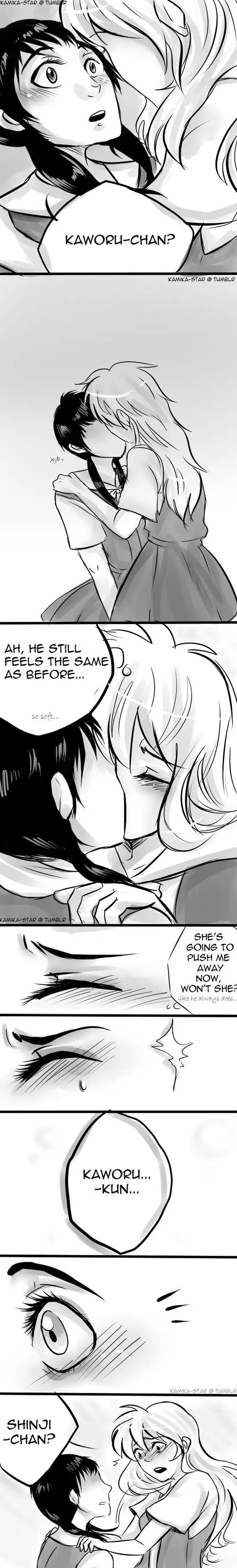 Random shinji x kaworu comic page 1 full