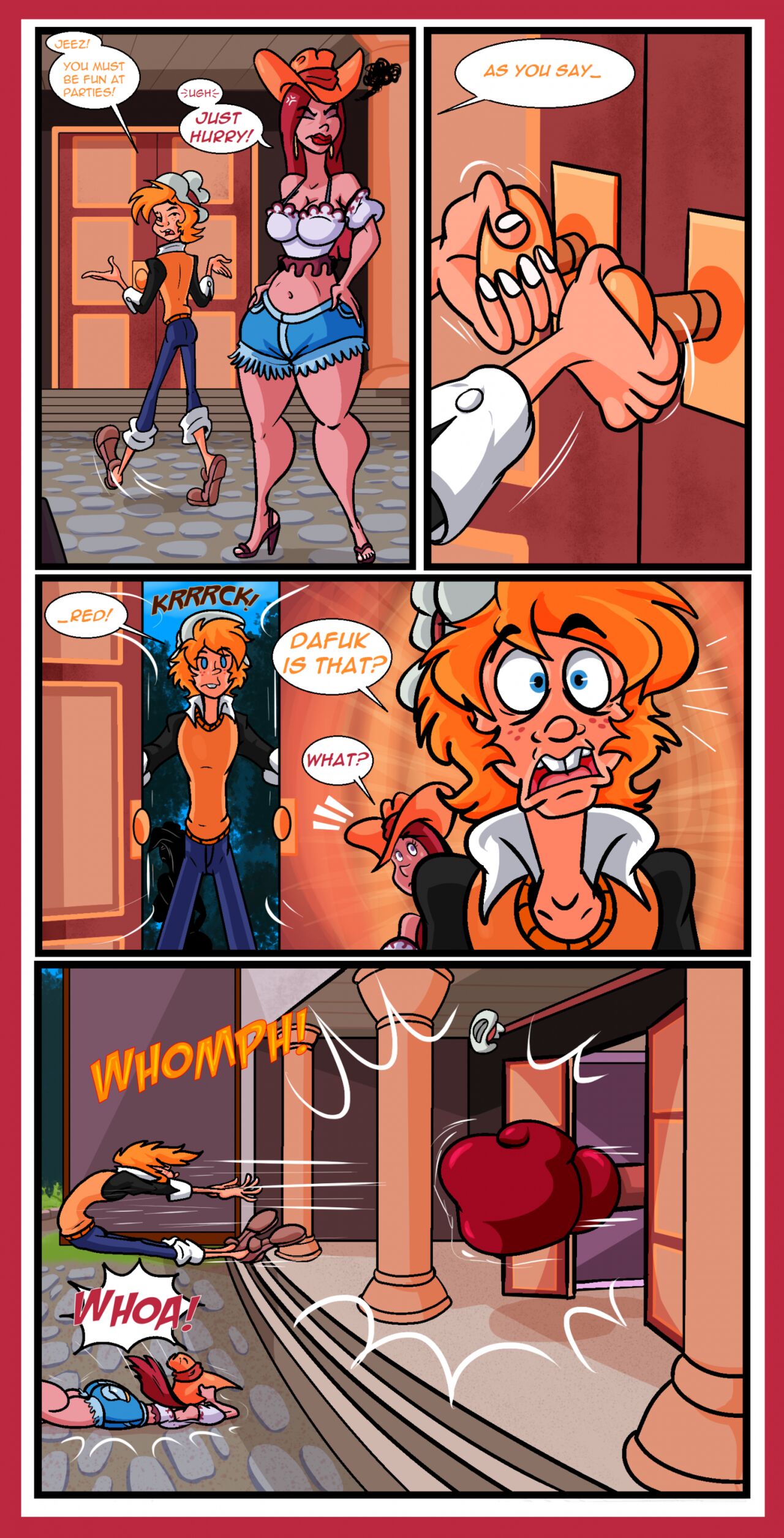 Johnny & Marshie: A House of Boobs page 10 full
