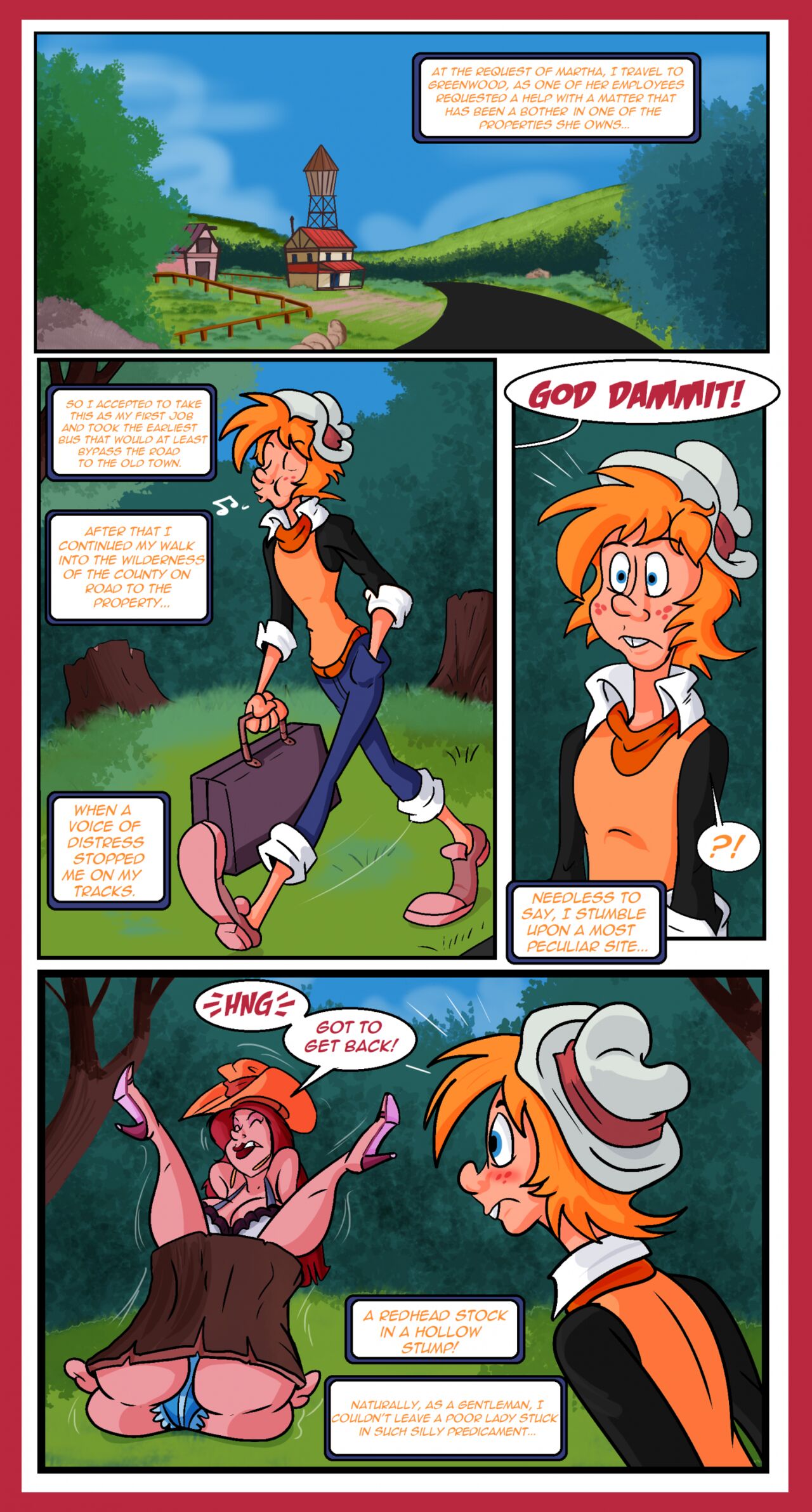 Johnny & Marshie: A House of Boobs page 3 full