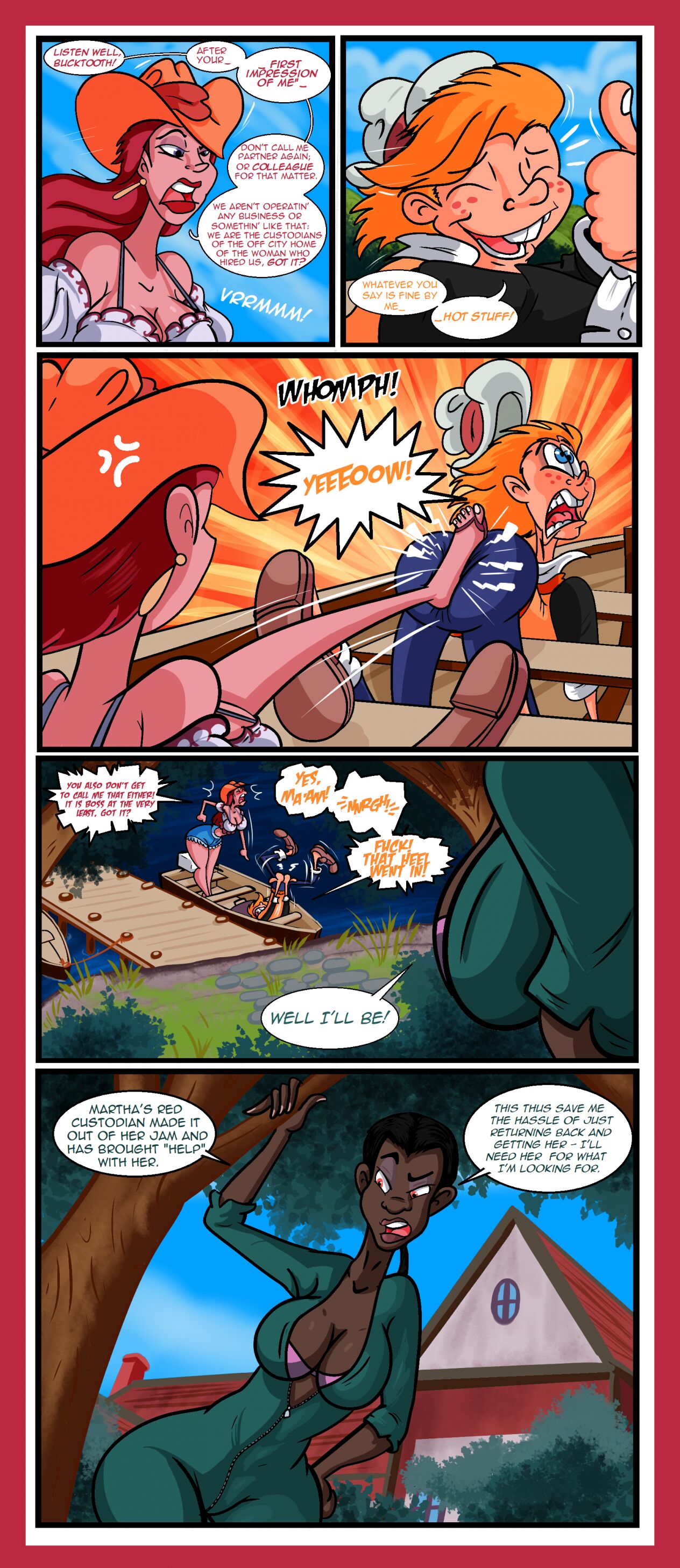Johnny & Marshie: A House of Boobs page 7 full