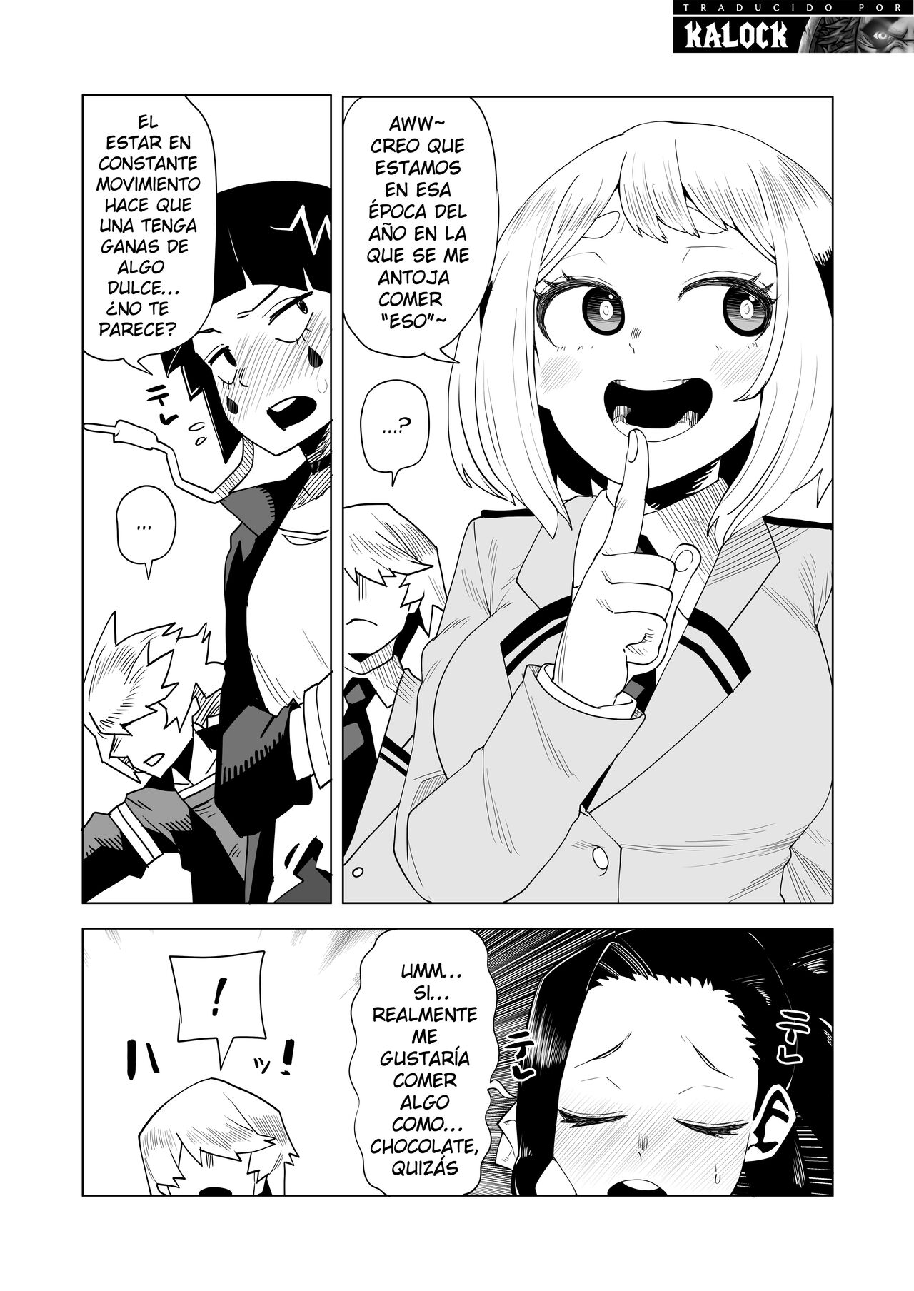 Teisou Gyakuten Mono Valentine no Baai | Academia de Héroes & una Moralidad Invertida 14: ~San Valentín~ page 1 full