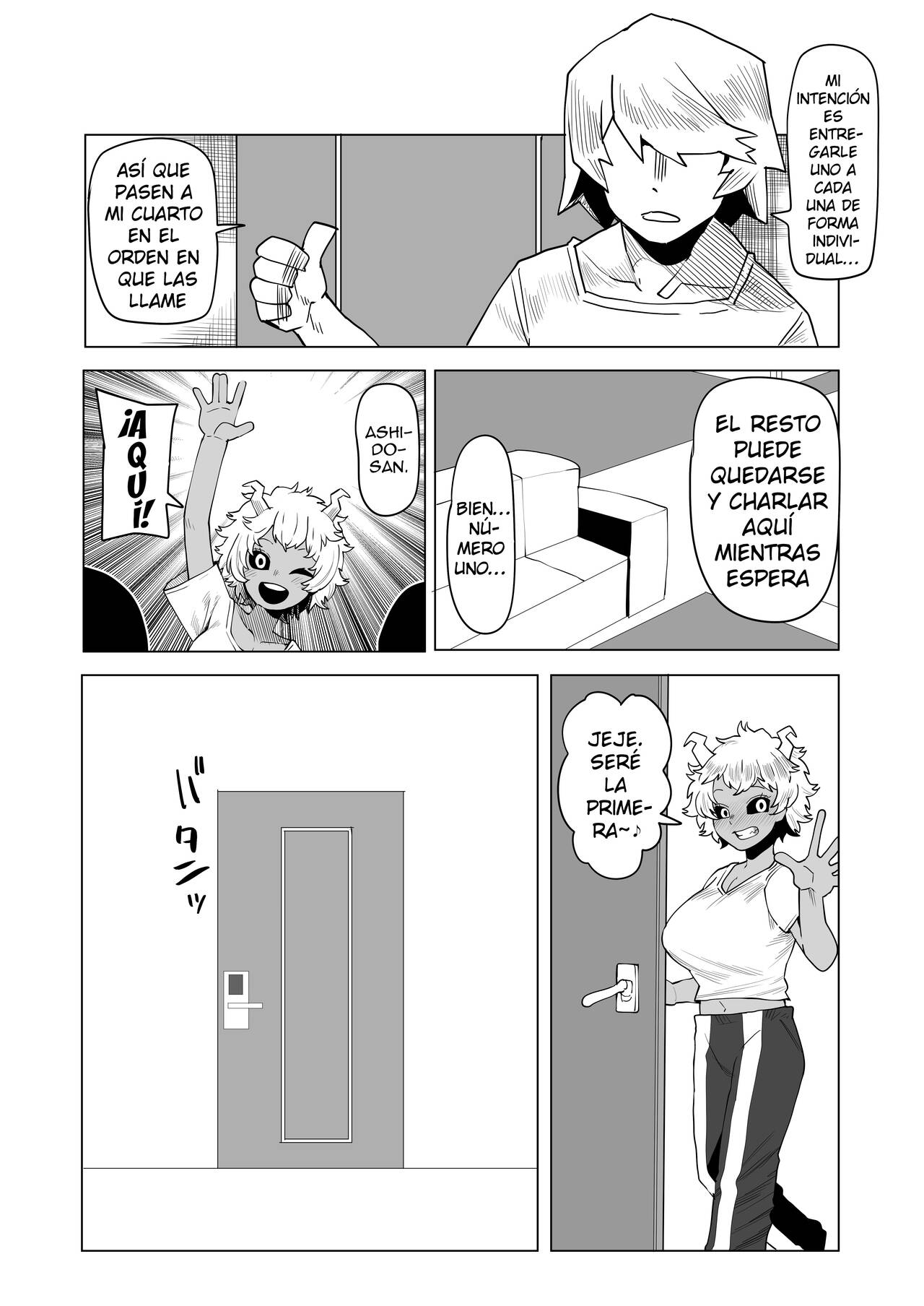 Teisou Gyakuten Mono Valentine no Baai | Academia de Héroes & una Moralidad Invertida 14: ~San Valentín~ page 3 full