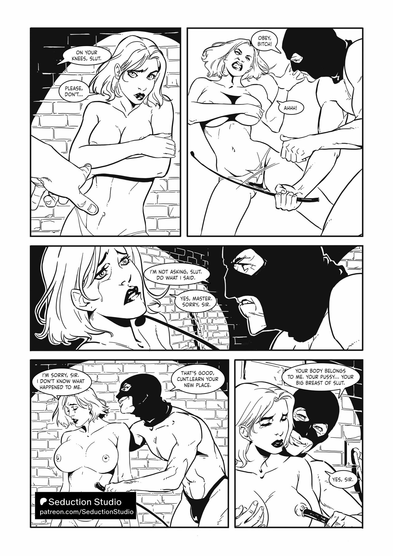 The slave in the dungeon page 1 full