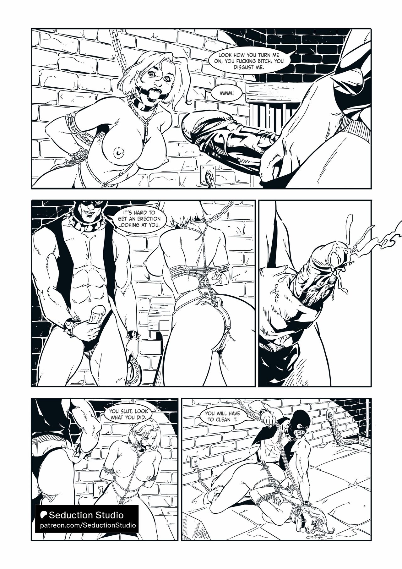 The slave in the dungeon page 4 full