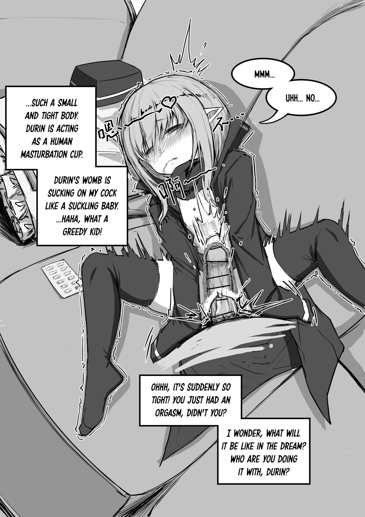 Durin's Sleep Rape page 8 full