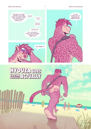 Hyouza Goes To The Nude Beach Actually cover