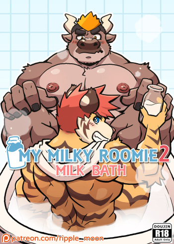 [Ripple Moon] My Milky Roomie 2: Milk Bath [English] (Flat Color) (Complete) cover