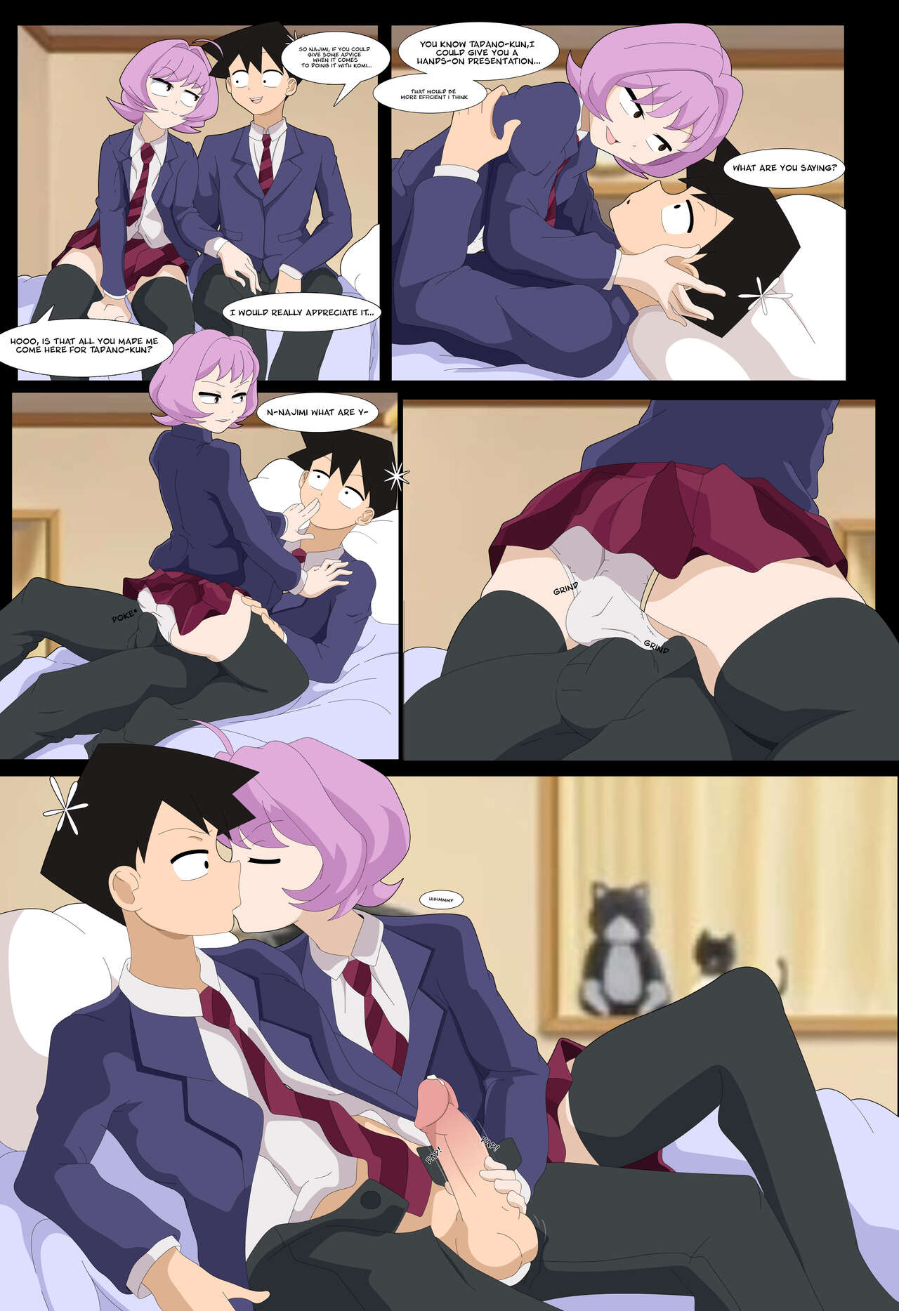Najimi x Tadano comic - BeeWhyOhBee page 1 full