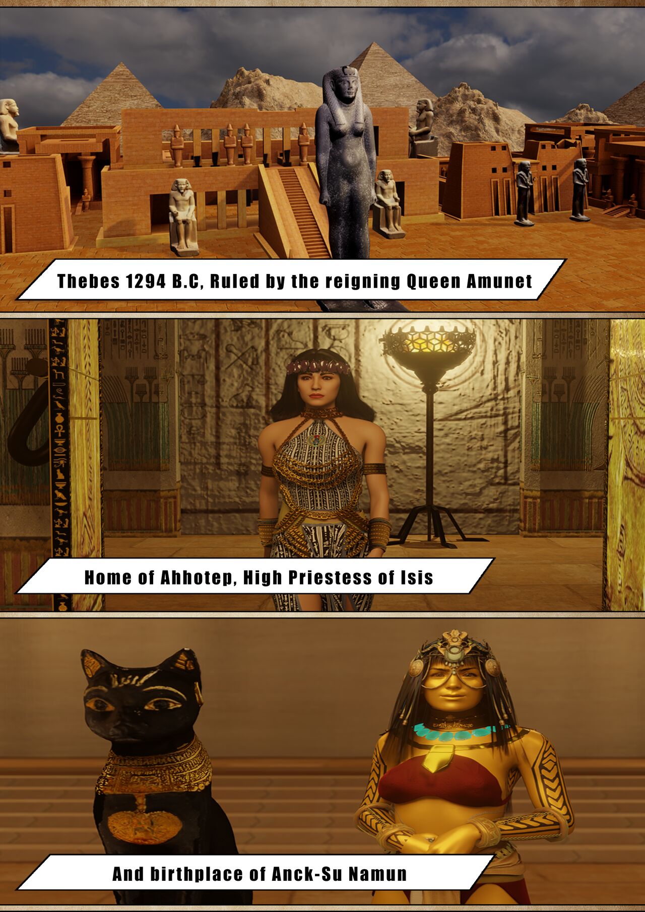 The Mummy Comic 1+2 page 2 full