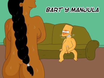 [Marecattus] (The Simpsons) bart and manjula cover