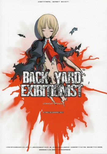 BACK YARD EXIBITIONIST VAMPIRDZHIJA VJEDOGONIA & KIKOKUGAI DRAFTING SKETCHES cover
