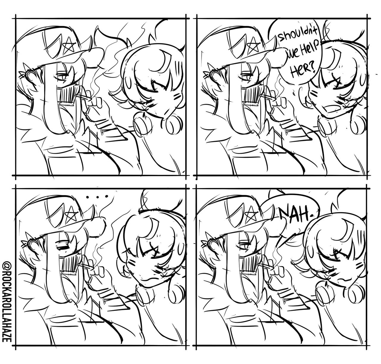 Rocka, Roll & Haze page 8 full