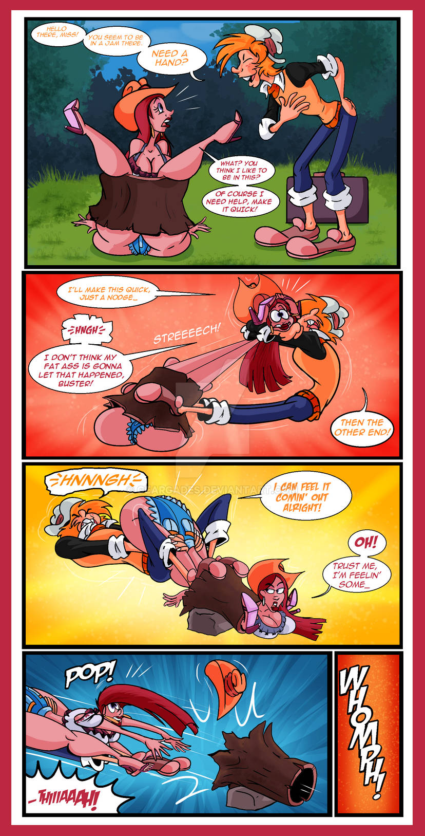 Johnny and Marshie - A House of Boobs page 4 full