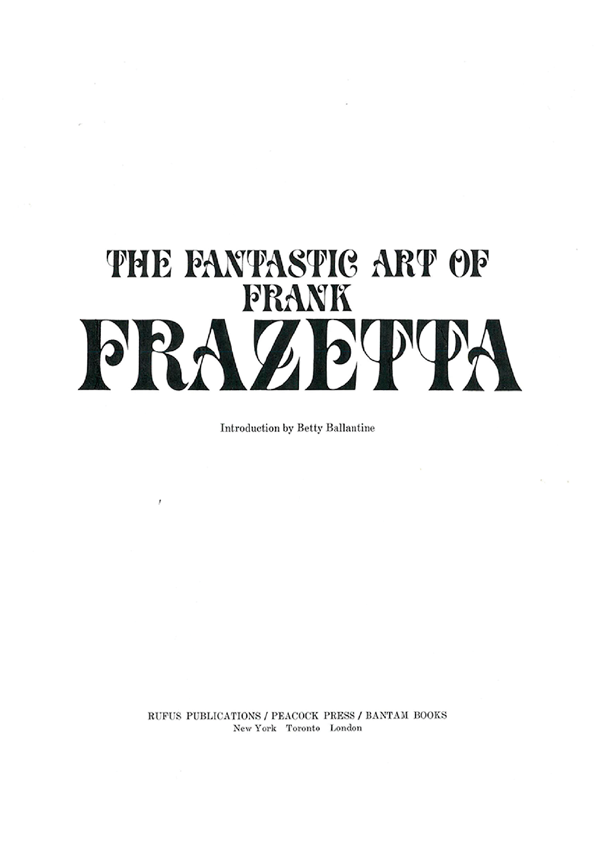 The Fantastic Art of Frank Frazetta - 1, 2 and 3 page 3 full