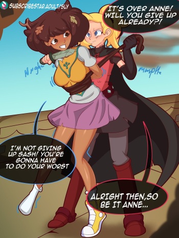 [Sly] Anne captured by Sasha (Amphibia) cover