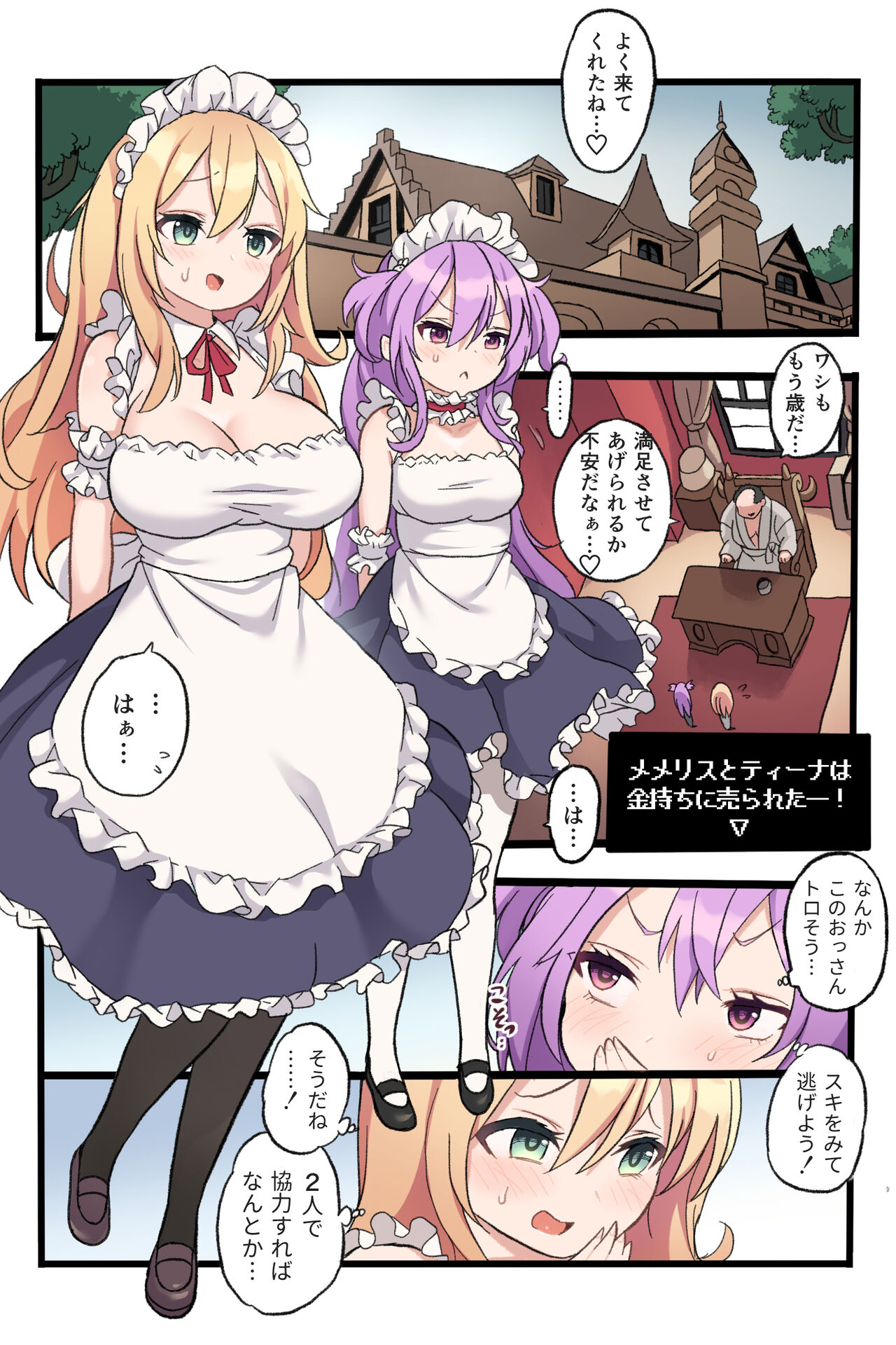 メメリスちゃんのえっちなオークション page 8 full