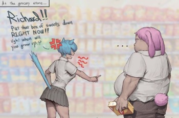 [Wjs07] Nicole and Richard (The Amazing world of Gumball - Uncensored) cover