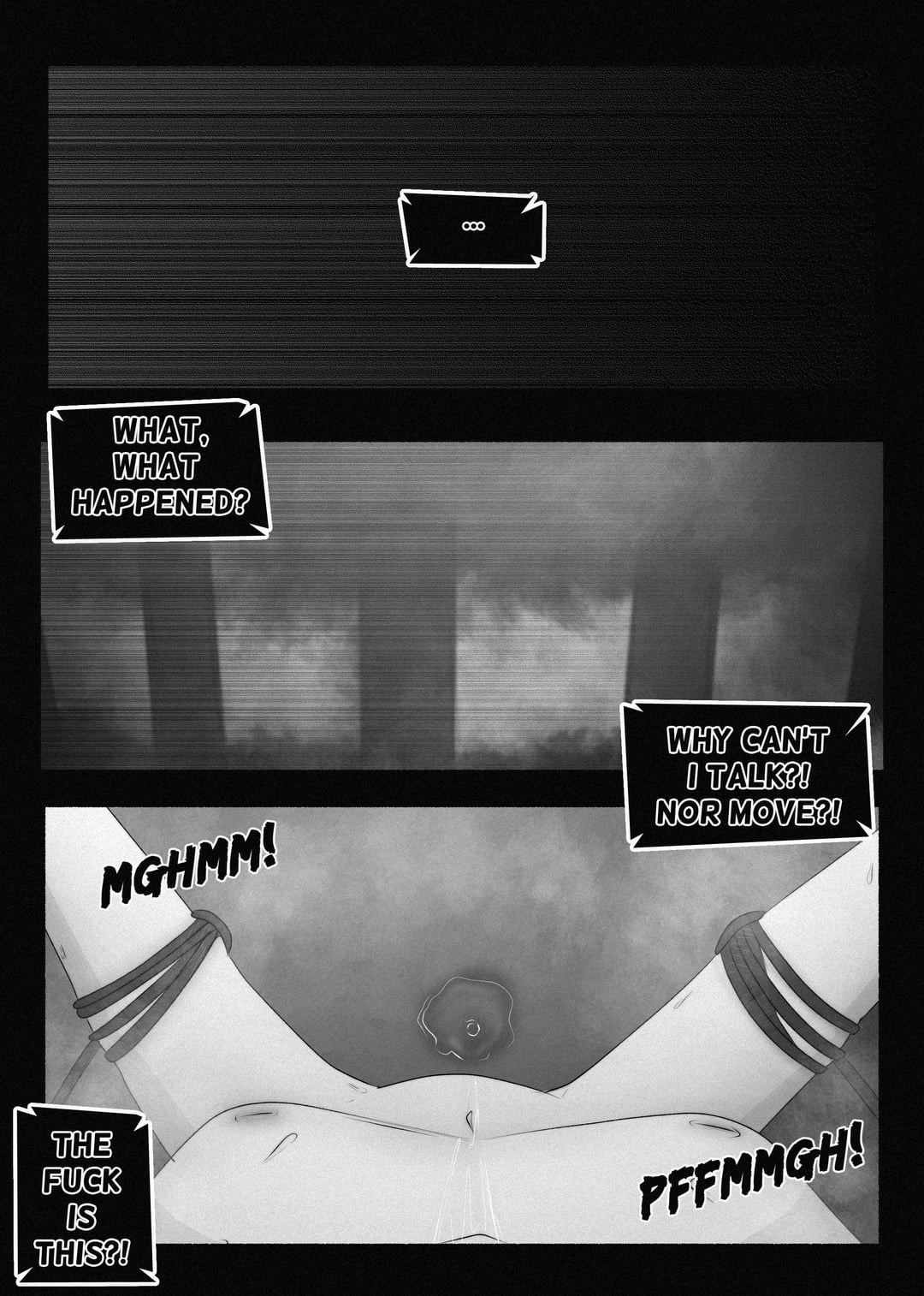 A corrupt cop used as a kinky offering to an eldritch horror page 5 full