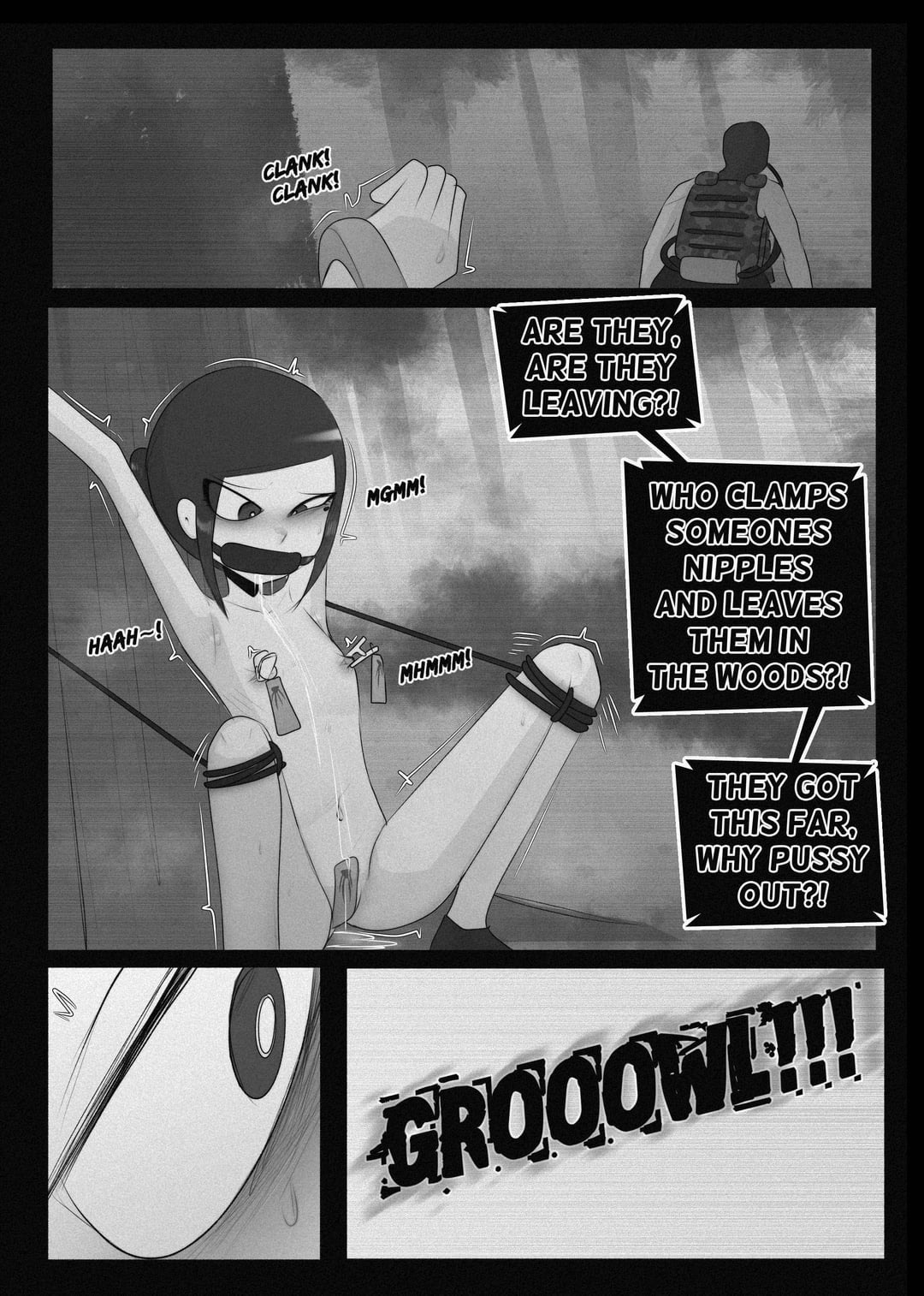 A corrupt cop used as a kinky offering to an eldritch horror page 9 full