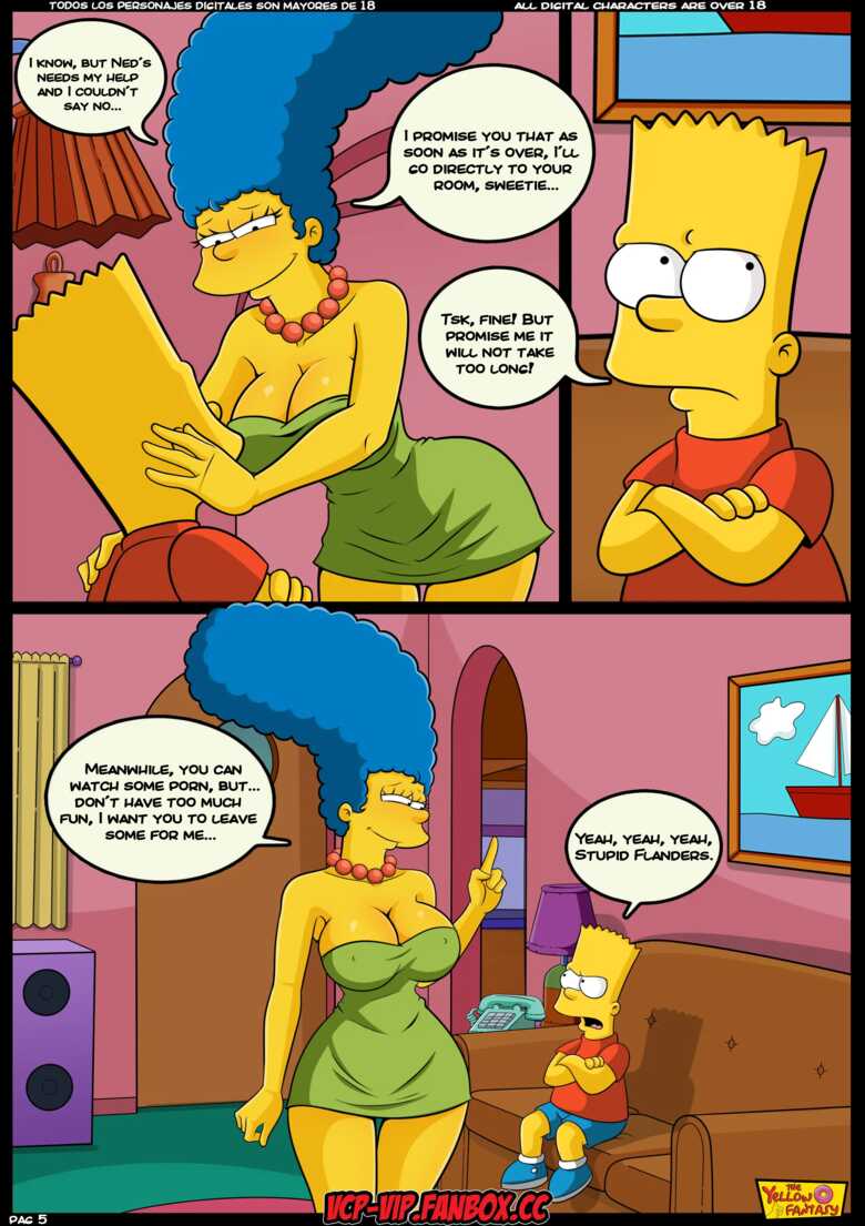 Croc The Yellow Fantasy: Babysitting without Babysitting The Simpsons page 6 full