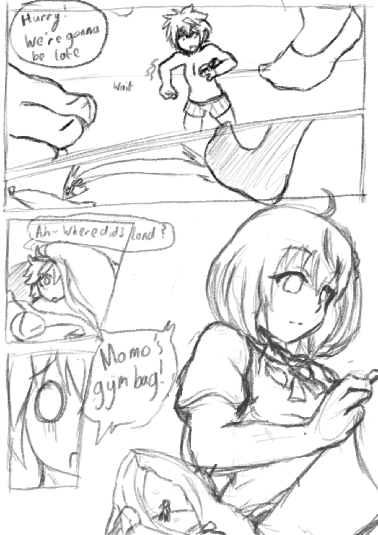 To Love Ru Foot Comic page 3 full