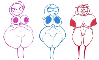 [AllAgainstYou] Sthicc Girls (Dick Figures) cover