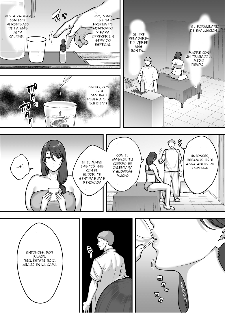 Less na Hitozuma ga Akutoku Massage ni Hamaru Riyuu | Razones por las que las esposas insatisfechas caen en masajes de mala reputación page 10 full