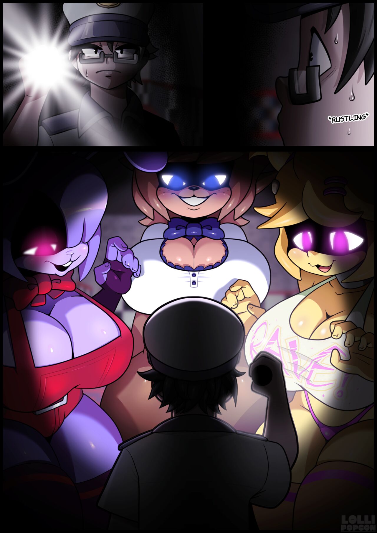 Newbie at the Nightclub page 1 full