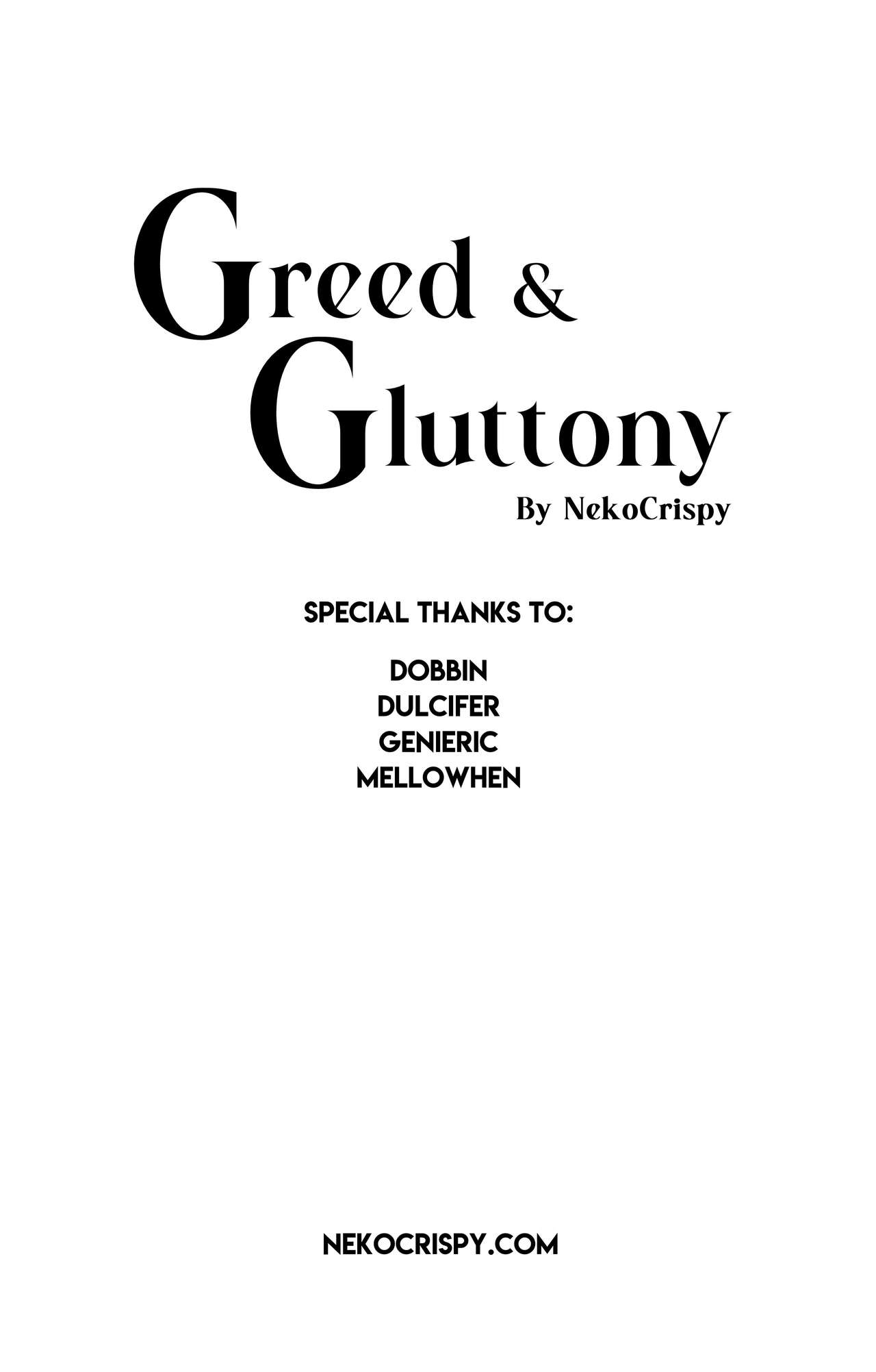 Greed & Gluttony page 2 full