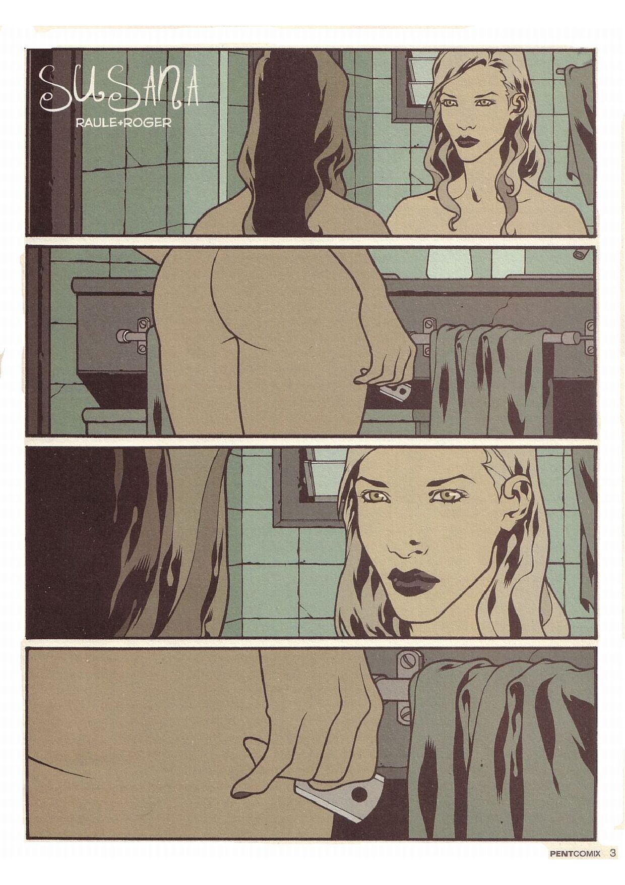 Penthouse Comix #48 page 3 full