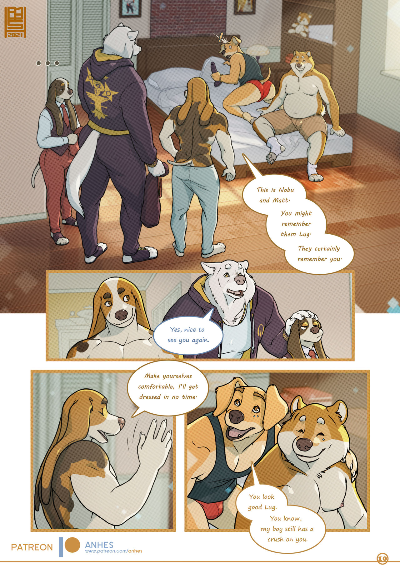 Lush Puppies Chapter 3: Petty Problematic Passions page 12 full