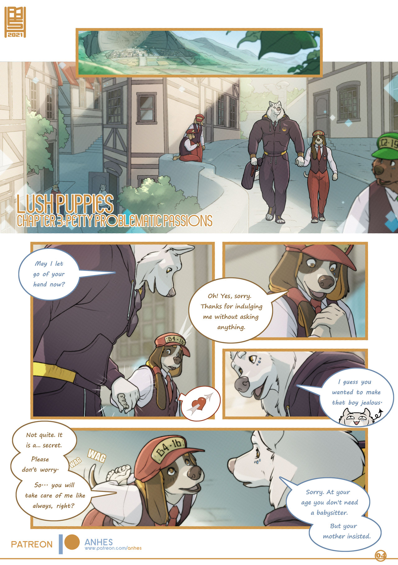 Lush Puppies Chapter 3: Petty Problematic Passions page 6 full