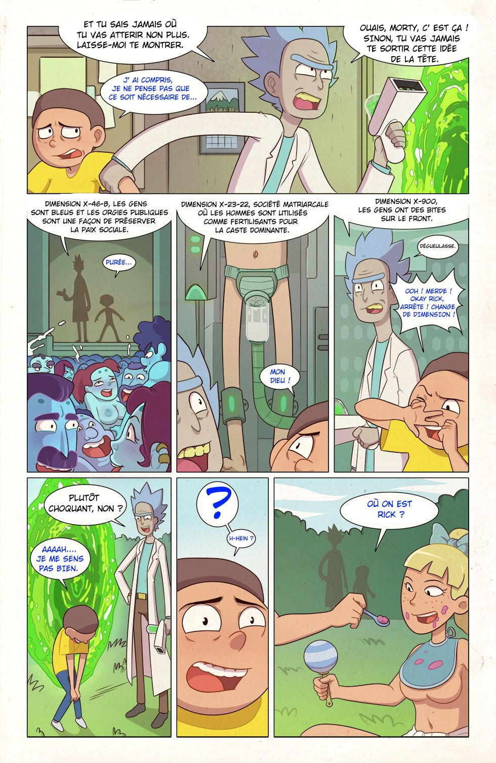 Aventures dans les dimensions parallèles page 4 full