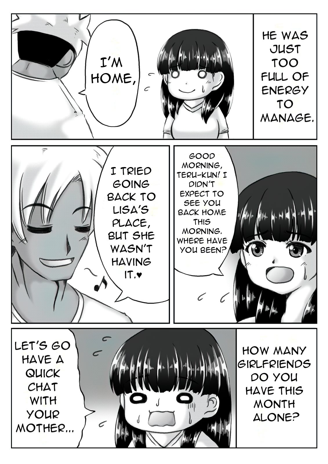 Kaasan no Onegai to Musuko no Seiyoku | A Mother's Request and A Son's Sexual Desire page 3 full