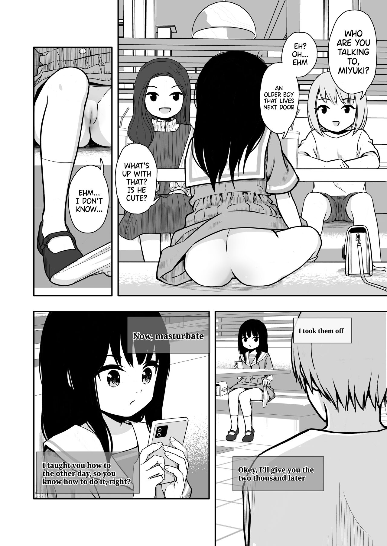 Otonari-san no Ko ni Ichiman Yen Agetara Iroiro Yarasetekureta 2 page 11 full