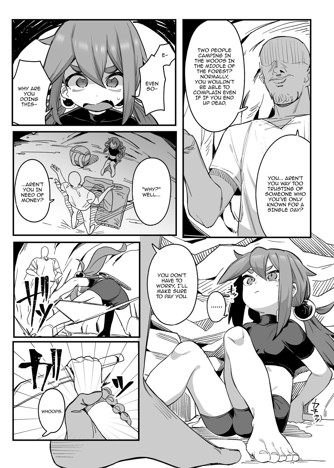 Okane ga Hitsuyou na Onna / Story About A Broke Female Adventurer Getting Easily Fooled page 12 full