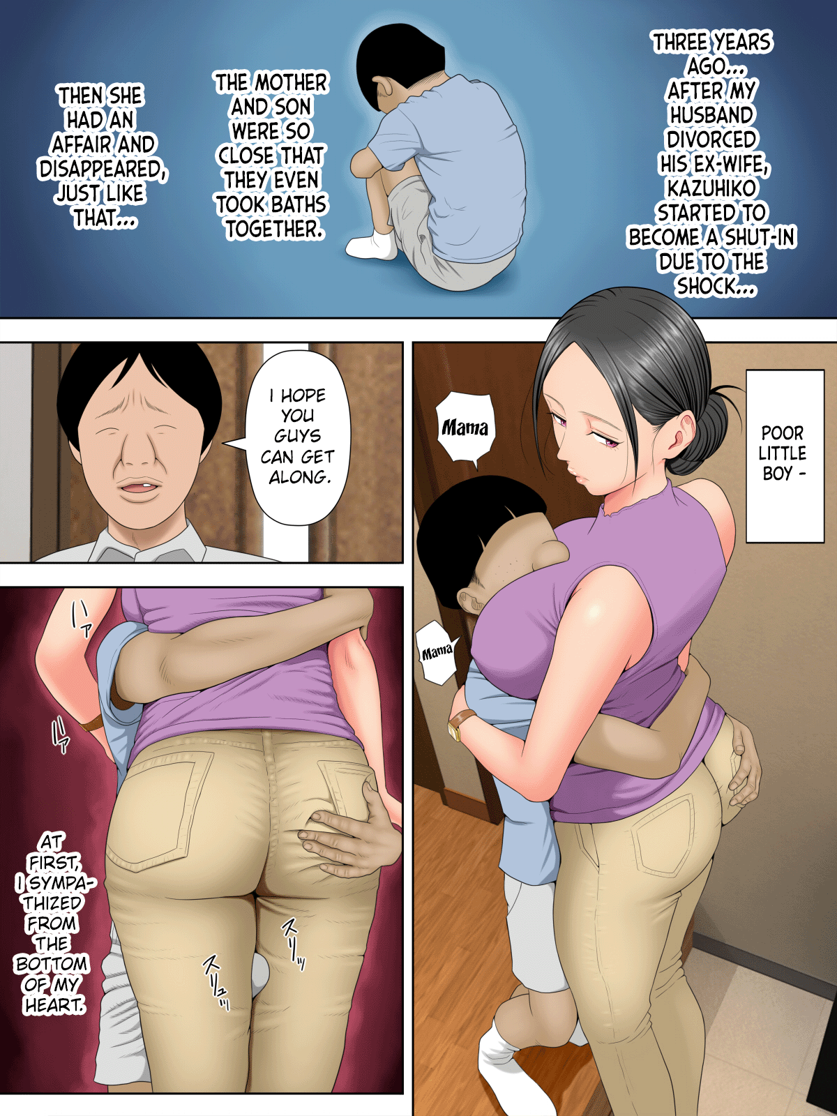 Otto no tsurego ni, komattemasu. | Trouble With My Husband’s Son. page 6 full