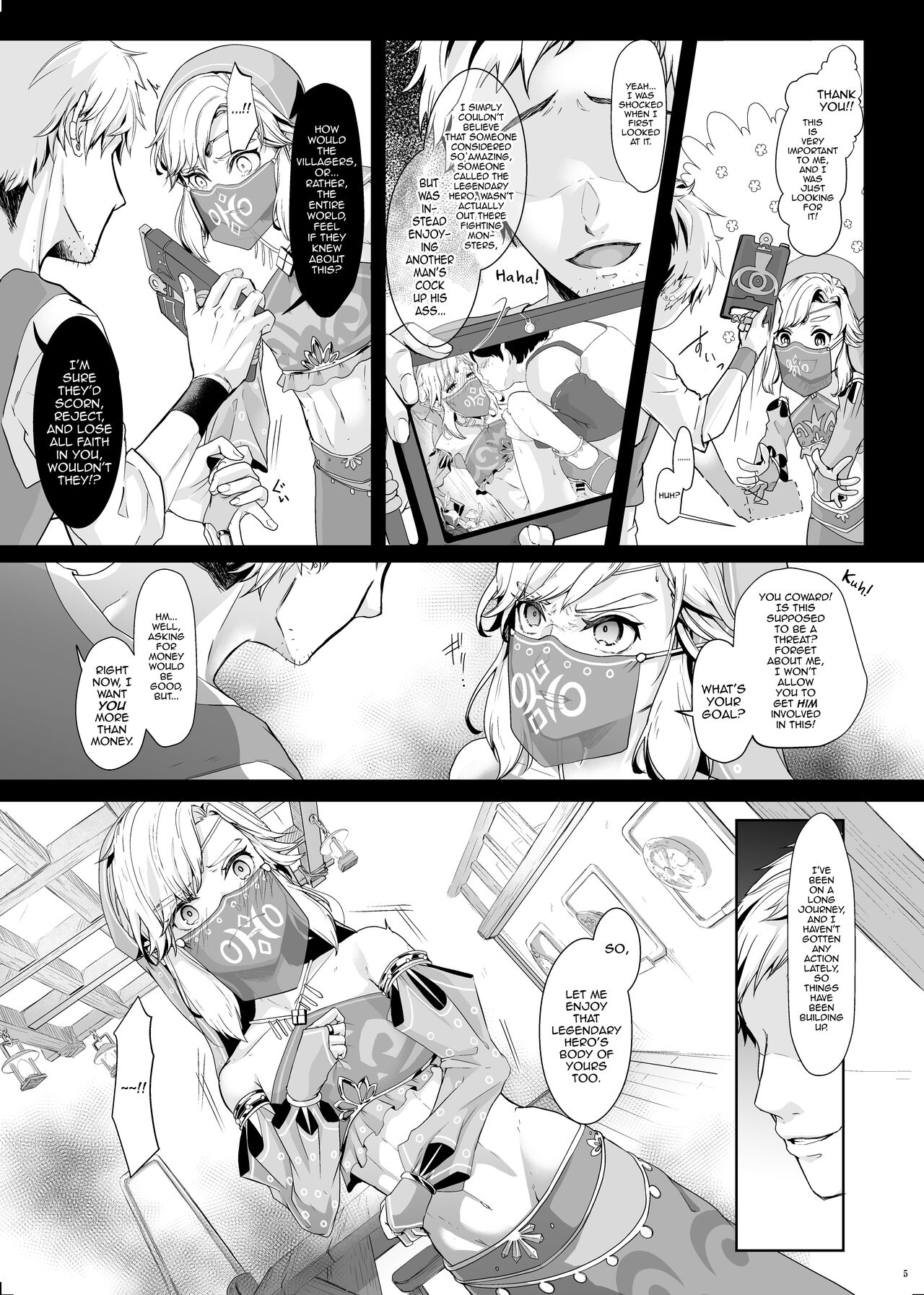 Eiyuu Kyouhaku NTR Choukyou ~Hamedori Tousatsu Sae Sarenakereba~ page 6 full
