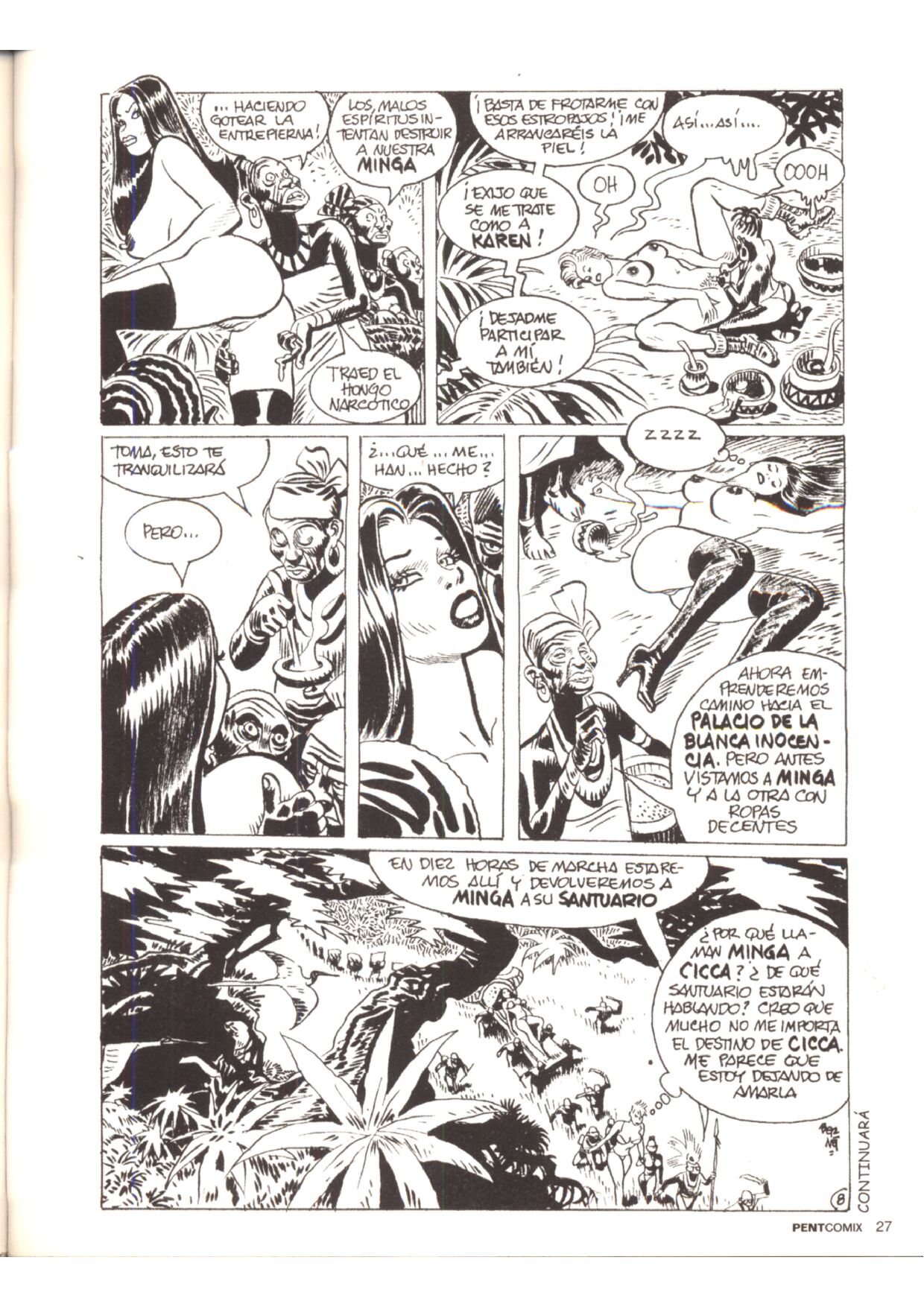 Cicca Dum Dum 3: La llegada del gorila de Trumba page 9 full